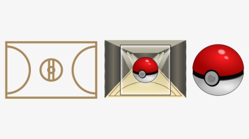 Pokemon Arena Icon - Basketball Court, HD Png Download, Transparent PNG