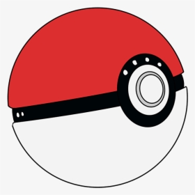How To Draw Poke Ball - Poke Ball Cartoon Drawing, HD Png Download, Transparent PNG