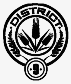#thehungergames #hungergames #district #district9 the - Hunger Games District Logo, HD Png Download, Transparent PNG