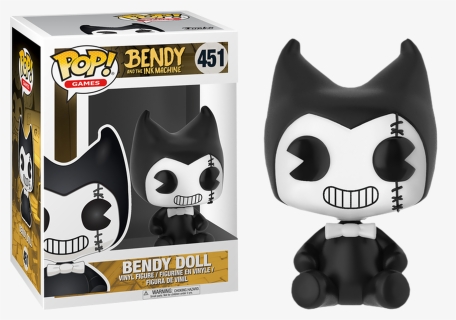 Funko Pop Games Bendy And The Ink Machine Bendy Doll - Bendy And The Ink Machine, HD Png Download, Transparent PNG