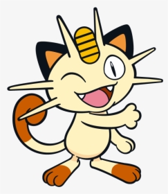 Meowth Pokemon Character Vector Art - Meowth Pokemon, HD Png Download, Transparent PNG