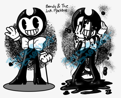 Bendy And The Ink Machine~ - Illustration, HD Png Download, Transparent PNG