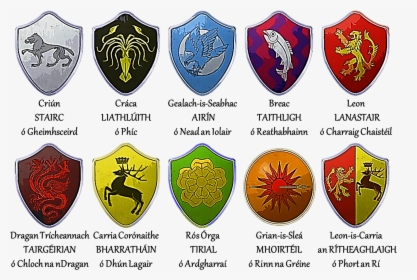 A Song Of Ice And Fire Suaitheantais - Song Of Ice And Fire Symbols, HD Png Download, Transparent PNG