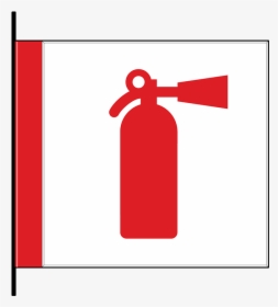 Fire Extinguisher Cabinet Id, Flag Mount - Fire Extinguisher Symbol, HD Png Download, Transparent PNG