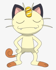 Meowth Standing Vector By , Png Download - Team Rocket Meowth Png, Transparent Png, Transparent PNG