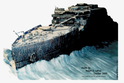 Sinking Titanic Png Image Background - Titanic Png, Transparent Png, Transparent PNG
