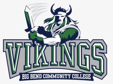 Viking With Blade - Big Bend Community College Mascot, HD Png Download, Transparent PNG