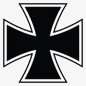 Christian Cross Iron Cross Clip Art - Iron Cross Logo Transparent, HD Png Download, Transparent PNG