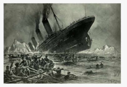Titanic Sinking, HD Png Download, Transparent PNG