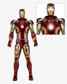 Age Of Ultron - Iron Man Png Standing, Transparent Png, Transparent PNG