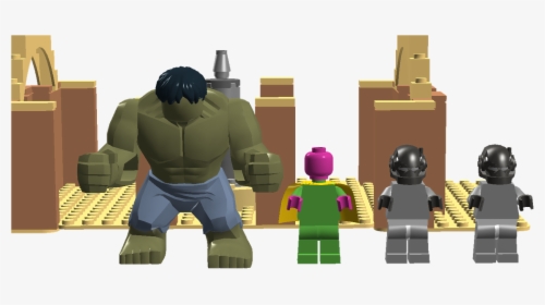Age Of Ultron-vision And Hulk Vs Ultron - Cartoon, HD Png Download, Transparent PNG