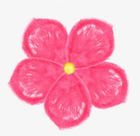 Ftestickers Watercolor Flower Pink Pinkflowers , Png - Impatiens, Transparent Png, Transparent PNG