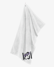 Pink Koi Silhouette Microfiber Golf Towel - Umbrella, HD Png Download, Transparent PNG