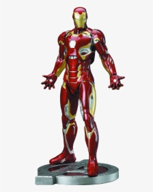 Artfx Iron Man Mark 45 Avengers Age Of Ultron - Comic Iron Man Figure, HD Png Download, Transparent PNG