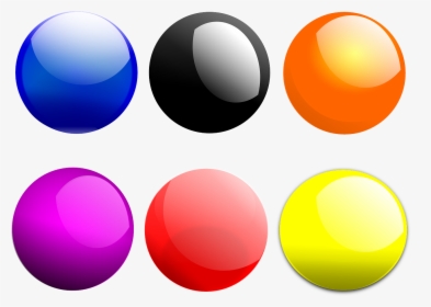 Balls Round Gloss Free Picture - Small Ball Clipart, HD Png Download, Transparent PNG