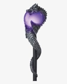 Wizard Dragon Orb Costume Staff - Black Wizard Staff, HD Png Download, Transparent PNG