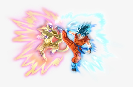 Golden Frieza Vs Ssgss Goku Aura By Rayzorblade189-d8zswya - Dragon Ball 4k Png, Transparent Png, Transparent PNG