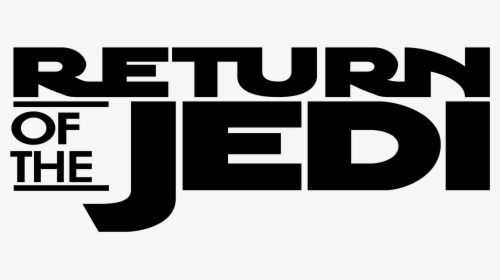 Return Of The Jedi Back Logo, HD Png Download, Transparent PNG