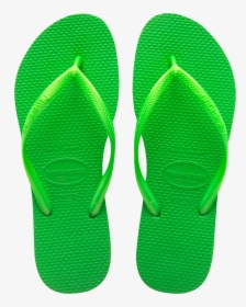 Flip Flops Png - Havaianas Flip Flops Green, Transparent Png, Transparent PNG