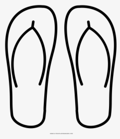 Clip Art Shoe Slide Sandal Transprent - Line Art, HD Png Download, Transparent PNG
