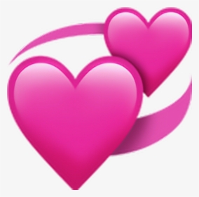 Iphone Heart Emoji Png Transparent Background - Transparent Background Heart Emoji Png, Png Download, Transparent PNG