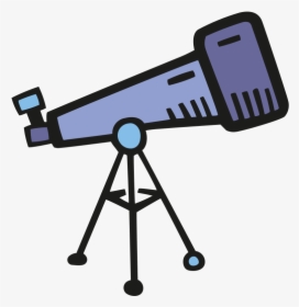 Telescope Icon - Telescope Icon Png, Transparent Png, Transparent PNG