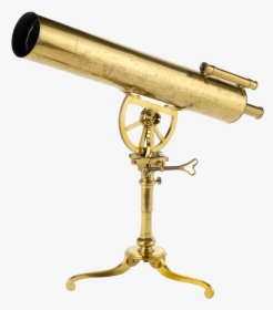 Brass Reflector Telescope Transparent Image Space Images - Telescope On Space No Background, HD Png Download, Transparent PNG