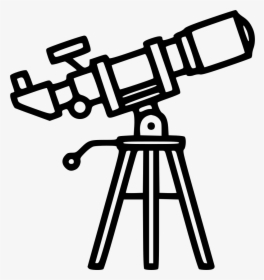 Telescope Drawing Png, Transparent Png, Transparent PNG
