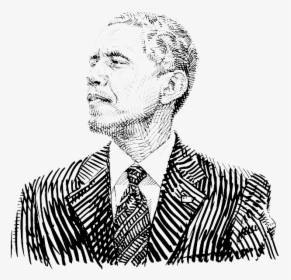 Barack Obama 201611014 - Illustration, HD Png Download, Transparent PNG