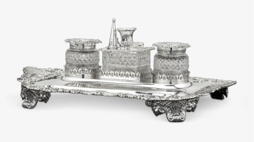 Paul Storr George Iii Silver Inkstand - Coffee Table, HD Png Download, Transparent PNG