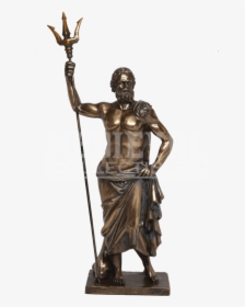 Hades God Of The Underworld Statue - Poseidon Statue Transparent Background, HD Png Download, Transparent PNG