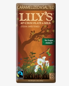 Lily's Caramelized And Salted Chocolate, HD Png Download, Transparent PNG