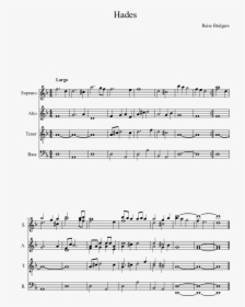 Song 2 Blur Sheet Music, HD Png Download, Transparent PNG