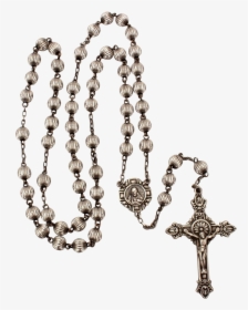 Sterling Hill Mark Rosary With Sterling Crucifix & - Christian Cross, HD Png Download, Transparent PNG