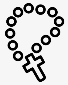 Rosary - Rosary Icon Png, Transparent Png, Transparent PNG
