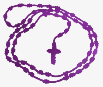 Rope Rosary Png Background - Cross, Transparent Png, Transparent PNG