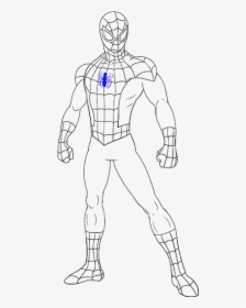 How To Draw Spiderman - Sketch, HD Png Download, Transparent PNG