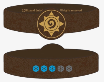 Hearthstone Logo Silicone Bracelet - Belt, HD Png Download, Transparent PNG