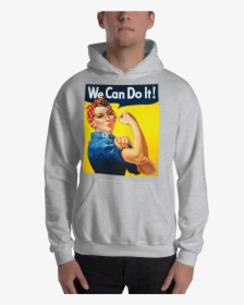 Rosie The Riveter Hoodie, [product Type} - Rosie The Riveter, HD Png Download, Transparent PNG
