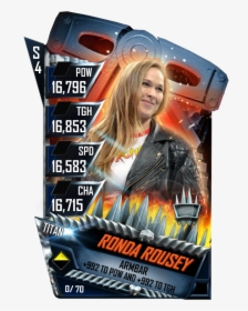 Transparent Ronda Rousey Png - Wwe Supercard Halloween Cards, Png Download, Transparent PNG