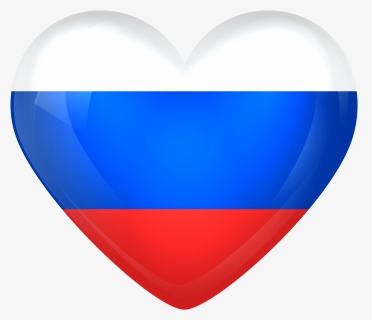#russia #france #flag #heart #worldcup #worldfootball - Russian Flag Heart Png, Transparent Png, Transparent PNG