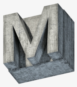 Concrete Block Font - Concrete Masonry Unit, HD Png Download, Transparent PNG