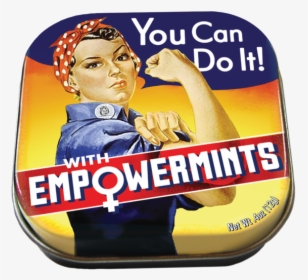 Rosie The Riveter Empower Mints - Rosie The Riveter, HD Png Download, Transparent PNG