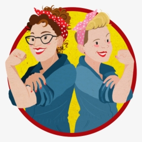 Rosie Tells The Tale Of Detroit S Rosie The Riveters - Drawing Rosie The Riveter Cartoon, HD Png Download, Transparent PNG