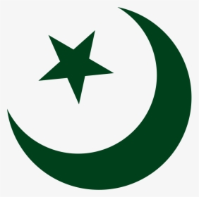 Pakistan Crescent And Star Png, Transparent Png, Transparent PNG