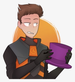 The Quest For The Dang Purple Hat @pyrocynical - Png Pyrocynical Purple Hat, Transparent Png, Transparent PNG