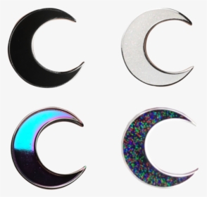 Crescent Moon Pin - Circle, HD Png Download, Transparent PNG