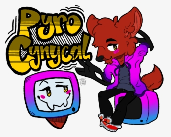 Pyrocynical - Cartoon, HD Png Download, Transparent PNG