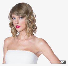 Pop Star Taylor Swift - Curl Style For Short Hair, HD Png Download, Transparent PNG