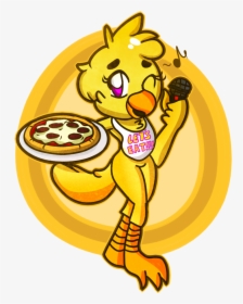 Lets Eat Five Nights At Freddy S 2 Five Nights At Freddy - Cute Chica The Chicken Fanart, HD Png Download, Transparent PNG